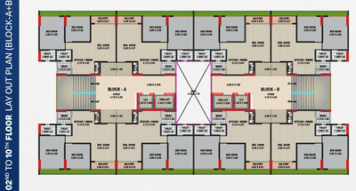 Project Image of 0.0 - 582.87 Sq.ft 2 BHK Apartment for buy in Sarthi Heritage 2