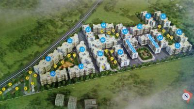 Project Image of 307.0 - 540.0 Sq.ft 1 BHK Apartment for buy in Maple Aapla Ghar Wagholi Annex