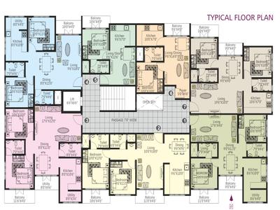 Project Image of 500.0 - 1085.0 Sq.ft 1 BHK Apartment for buy in Sharada Serendipity