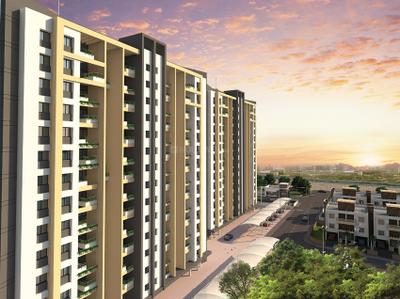 Project Image of 577.0 - 582.0 Sq.ft 2 BHK Apartment for buy in Prasad Pyramid County Bhukum Appartment