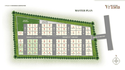 Project Image of 1222.78 - 2442.12 Sq.ft Residential Plot Plot for buy in Domtamsetty Sai Krishna Vrinda