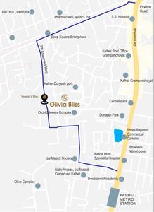 Project Image of 410.0 - 630.0 Sq.ft 1 BHK Apartment for buy in Jai Bhawani Olivia Bliss