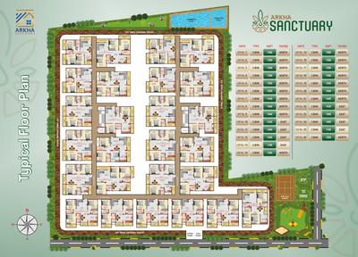 Project Image of 1160.0 - 1560.0 Sq.ft 2 BHK Apartment for buy in Arkha Sanctuary