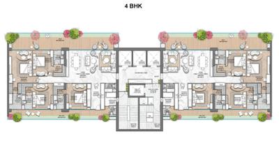 Project Image of 1227.73 - 3462.86 Sq.ft 3 BHK Apartment for buy in M3M Jacob And Co
