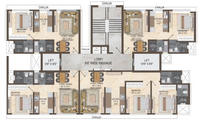 Project Image of 427.0 - 842.0 Sq.ft 1 BHK Apartment for buy in Bitcon Elysium