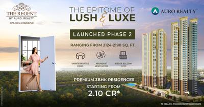 Project Image of 1498 Sq.ft 3 BHK Apartment / Flat for sale in Serilingampally for Rs. 19500000