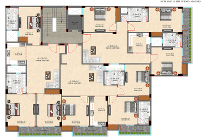 Project Image of 1157.94 - 1238.13 Sq.ft 3 BHK Apartment for buy in D S Metro View Apartment