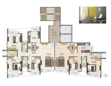 Project Image of 818.0 - 2157.0 Sq.ft 2 BHK Apartment for buy in Mahavir Helicon Heights