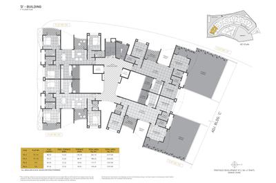 Project Image of 966.0 - 2219.0 Sq.ft 2 BHK Apartment for buy in Rahul Arcus Bldg D
