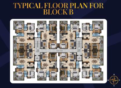 Project Image of 1488 Sq.ft 3 BHK Apartment / Flat for sale in Gola Road for Rs. 10388000
