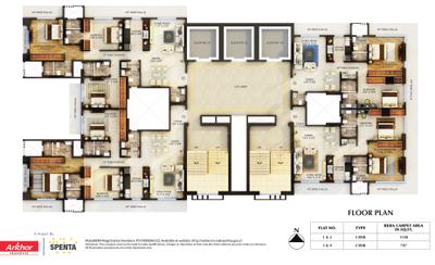 Project Image of 712.0 - 1401.0 Sq.ft 2 BHK Apartment for buy in Spenta Medius