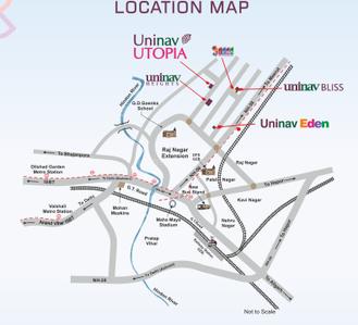 Project Image of 485.0 - 2650.0 Sq.ft 1 BHK Serviced Apartment for buy in Uninav Utopia