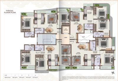 Project Image of 578.0 - 673.0 Sq.ft 2 BHK Apartment for buy in Fore Yashomangal