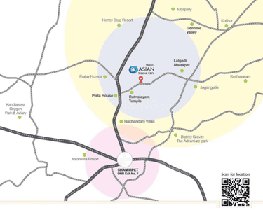 Project Image of 1350.0 - 1800.05 Sq.ft Residential Plot Plot for buy in Bhanuri Asian Serene City
