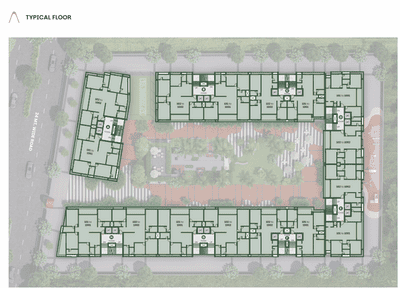 Project Image of 1162.5 - 1669.91 Sq.ft 3 BHK Apartment for buy in K3 Orium Antaara