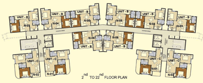 Project Image of 665.0 - 4650.0 Sq.ft 1 BHK Apartment for buy in Solitairian City