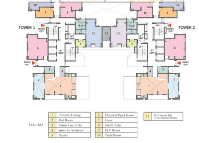 Project Image of 798.0 - 1025.0 Sq.ft 2 BHK Apartment for buy in Usshar Phase 1A