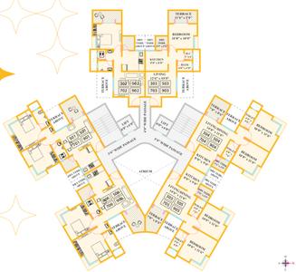 Project Image of 513.18 - 750.46 Sq.ft 1 BHK Apartment for buy in Nobles Jewel