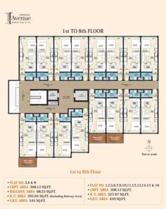 Project Image of 0.0 - 308.0 Sq.ft 1 BHK Apartment for buy in Upasna 1st Avenue