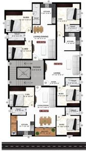 Project Image of 890.0 - 1450.0 Sq.ft 2 BHK Apartment for buy in Viva Venue