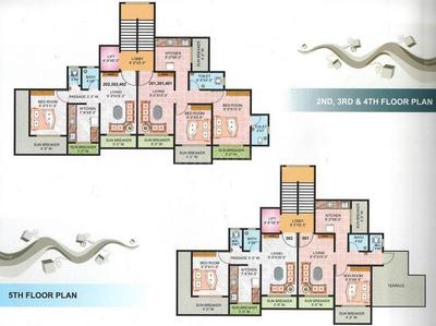 Project Image of 665.0 - 820.0 Sq.ft 1 BHK Apartment for buy in Om Sai Enterprises Sai Deva Apartment