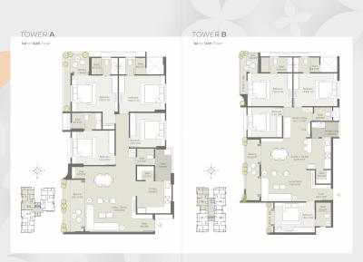 Project Image of 1341.72 - 1363.9 Sq.ft 4 BHK Apartment for buy in Orchid Luxuria