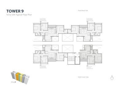 Project Image of 600 Sq.ft 1 BHK Apartment / Flat for sale in Bhukum for Rs. 4500000