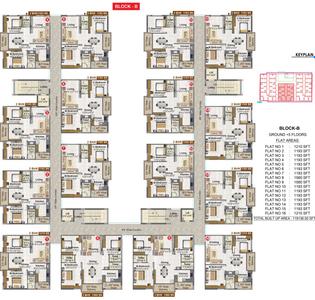 Project Image of 1193.0 - 1560.0 Sq.ft 2 BHK Apartment for buy in Fortune Green Mayura