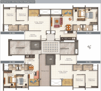 Project Image of 1090 Sq.ft 2 BHK Apartment / Flat for sale in Mohammed Wadi for Rs. 7200000