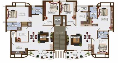Project Image of 578.02 - 1319.0 Sq.ft 1 BHK Apartment for buy in M And C Monte Vue