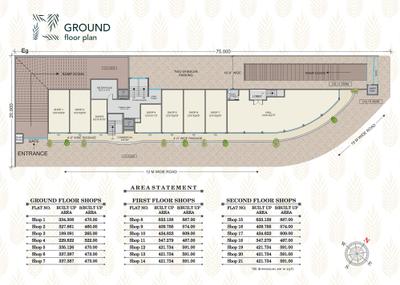 Project Image of 706.76 - 828.39 Sq.ft 2 BHK Apartment for buy in Prayag Paradise