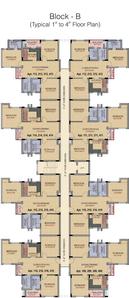 Project Image of 1107.0 - 1334.0 Sq.ft 3 BHK Apartment for buy in RSK Orchid Garden
