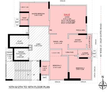 Project Image of 0.0 - 1212.0 Sq.ft 3 BHK Apartment for buy in VCA Altravia