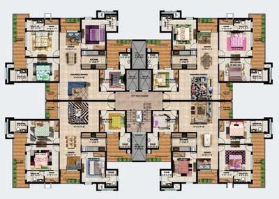 Project Image of 1858.0 - 3186.0 Sq.ft 3 BHK Apartment for buy in GVT Beliston Avenues