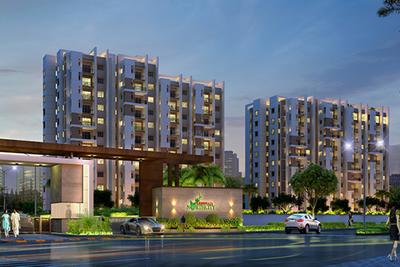 Krishnaja Northcity Elevation 3