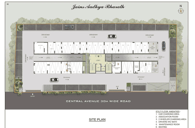 Project Image of 933.0 - 1489.0 Sq.ft 2 BHK Apartment for buy in Jains Aadhya Bharath