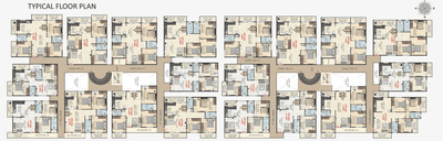 Project Image of 1245.0 - 1485.0 Sq.ft 2 BHK Apartment for buy in Sri Nandana Galaxy