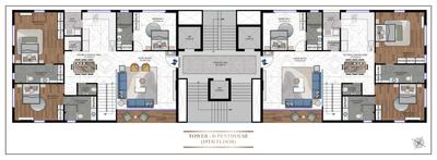 Project Image of 1754.09 - 3465.12 Sq.ft 3 BHK Apartment for buy in Rajhans Eronzza