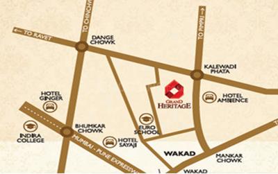 Project Image of 643.9 - 749.71 Sq.ft 2 BHK Apartment for buy in Haware Grand Heritage