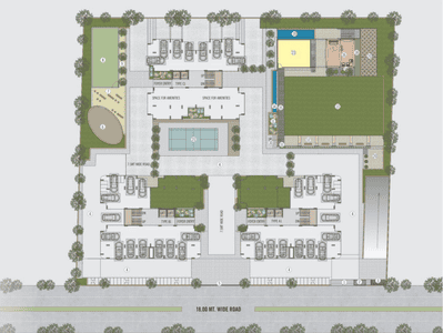 Image of 1935 Sq.ft 3 BHK Apartment / Flat for sale in H R Aavali Signature, Bhat, Ahmedabad for Rs. 13000000