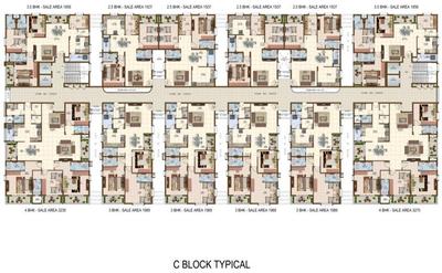 Project Image of 1379.0 - 3270.0 Sq.ft 2 BHK Apartment for buy in Indiabulls Centrum