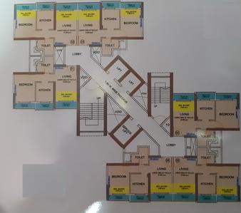 Project Image of 299.0 - 324.0 Sq.ft 1 BHK Apartment for buy in Clan City Diamond