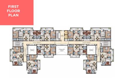 Project Image of 566.5 - 979.94 Sq.ft 1 BHK Apartment for buy in Omega Sun City Apartments