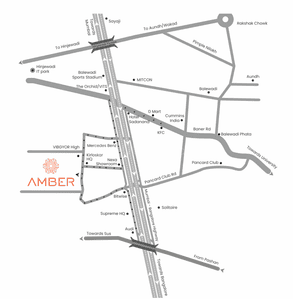 Project Image of 888.0 - 1252.0 Sq.ft 2 BHK Apartment for buy in Saffron Amber Wing C