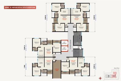 Project Image of 513.0 - 677.0 Sq.ft 1 BHK Apartment for buy in N R The Quill