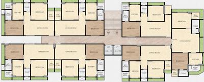 Project Image of 592.23 - 650.46 Sq.ft 2 BHK Apartment for buy in Space Saibaba Heights