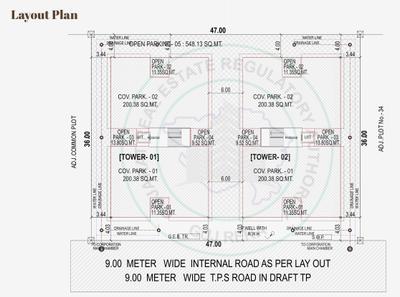 Project Image of 0.0 - 966.71 Sq.ft 3 BHK Apartment for buy in Shakti Saideep Residency