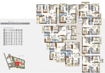 Project Image of 600.0 - 1047.0 Sq.ft 2 BHK Apartment for buy in United Meadows