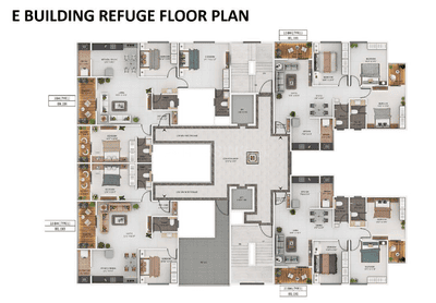 Project Image of 740.0 - 962.0 Sq.ft 2 BHK Apartment for buy in Tatvam V Uptown D Wing and E Wing