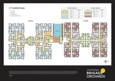 Project Image of 448.54 - 1051.21 Sq.ft 1 BHK Apartment for buy in Laurel And Maple At Brigade Orchards